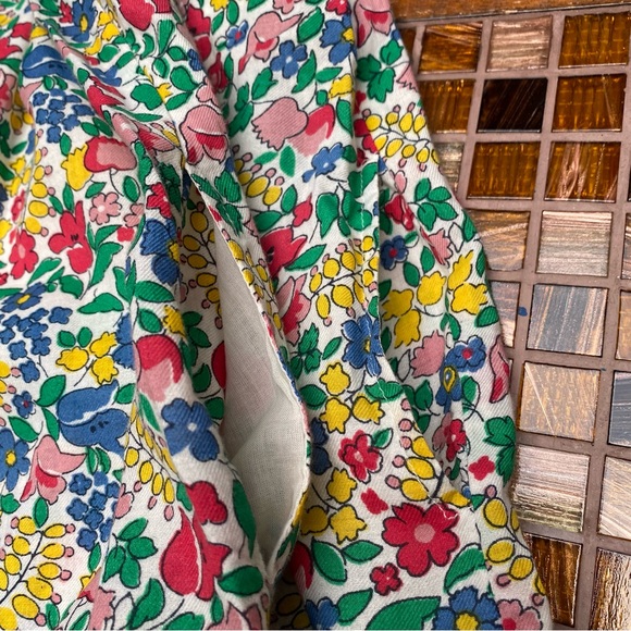 Mini Boden London Liberty Smocked Girls Dress - Picture 7 of 13